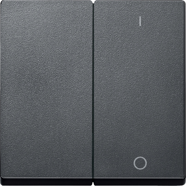 Schneider Electric Merten SM Антрацит Две клавиши с пиктограммой «вкл» и «откл»