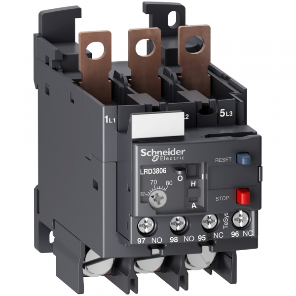Schneider Electric Тепловое Реле перегрузки 62-80А класс 10A присоединение под кольцевой наконечник