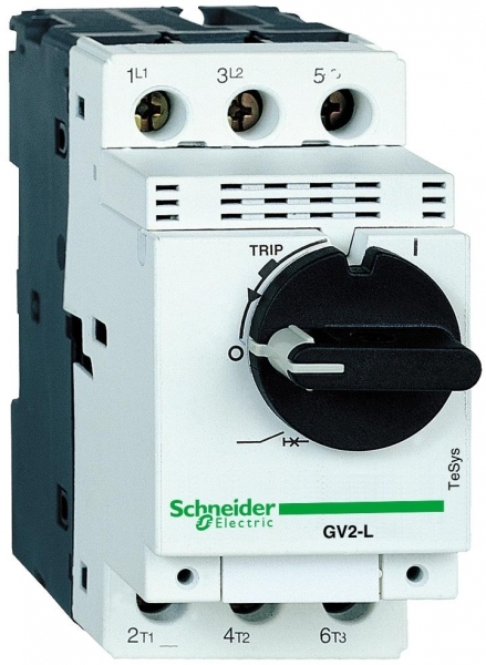 Schneider Electric GV2 Автоматический выключатель с магнитным расцепителем 10А