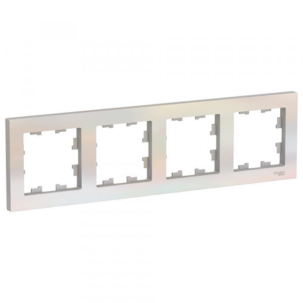 Systeme Electric AtlasDesign Жемчуг Рамка 4-ая, универсальная
