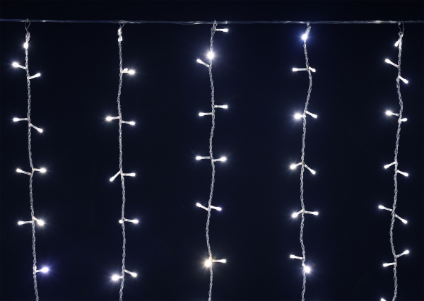 IEK Гирлянда занавес 1,5х1,5 160W IP20 прозрачный 230В тр