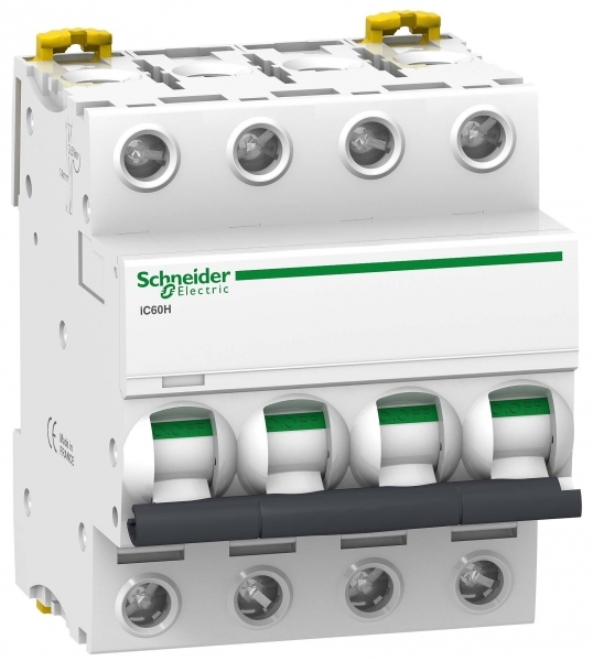 Schneider Electric Acti 9 iC60H Автоматический выключатель 4P 3А (C) 10кА