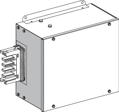 Schneider Electric Canalis Секция вводная концевая 630А (KSA630ABG4)
