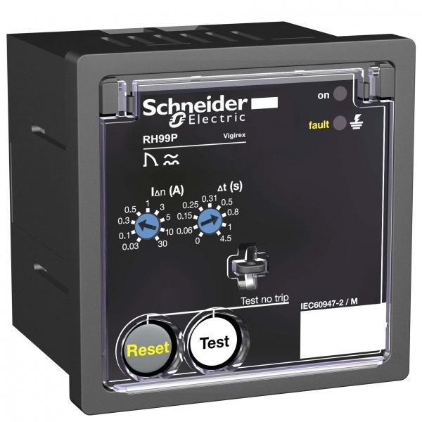 Schneider Electric Vigirex Реле RH99P 110/130 В 50/60 Гц с ручным сбросом