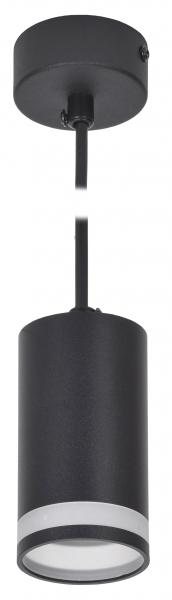 IEK Светильник 4007 подвесной GU10 черный