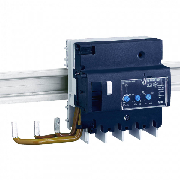 Schneider Electric Acti 9 Vigi NG125 Блок дифференциальной защиты 3P 63A 3000МА (раб.напр.400В) A