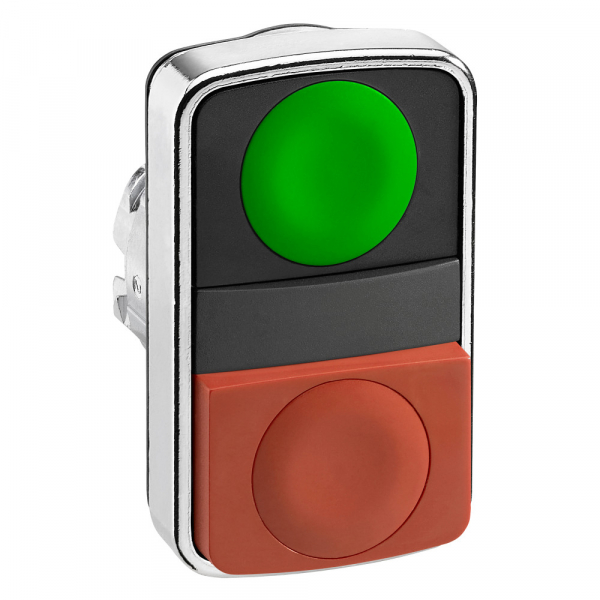 Schneider Electric XB4 Головка кнопки двойная без маркировки ZB4BL7340