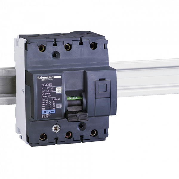 Schneider Electric Acti 9 NG125N Автоматический выключатель 3P 80А (D)