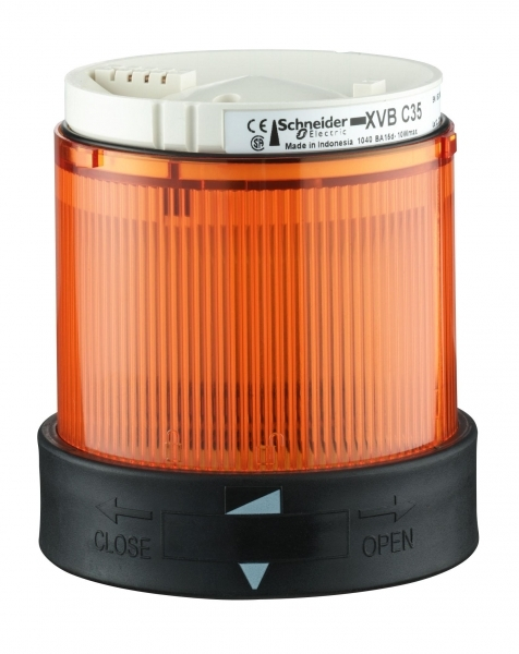 Schneider Electric Сегмент световой колонны 70мм оранжевый