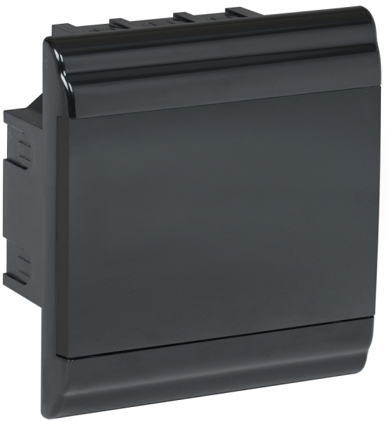 IEK PRIME Корпус пластиковый встраиваемый ЩРВ-П-6 черный IP41