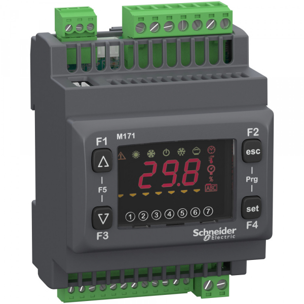 Schneider Electric Оптим ПЛК М171 дисплей 14 I/O Modbus VAC (TM171ODM14R)