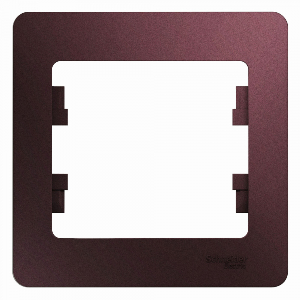 Systeme Electric Glossa Баклажановый Рамка 1-ая