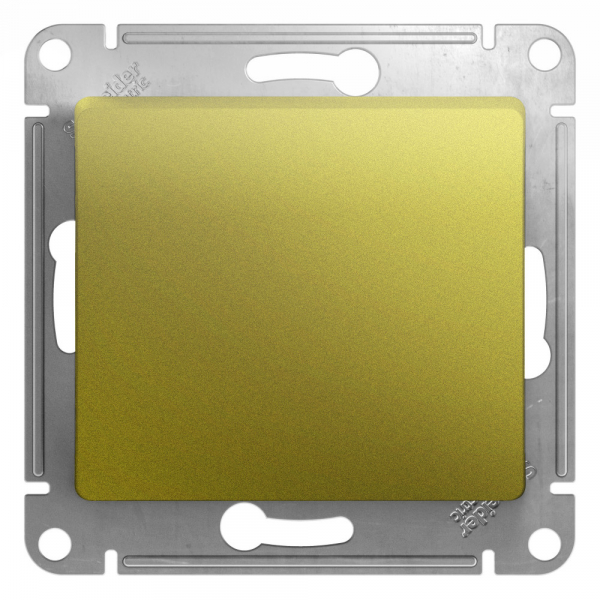 Systeme Electric Glossa Фисташковый Переключатель 1-клавишный, сх.6,10AX