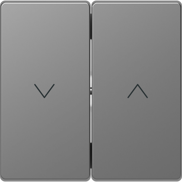 Schneider Electric Merten D-Life Нержавеющая Сталь Клавиша-кнопка для жалюзи