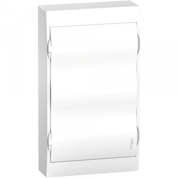 Systeme Electric EASY 9 Корпус навесной с белой дверью 3ряд/36мод, IP40, IK07, 80А, 2 клеммы