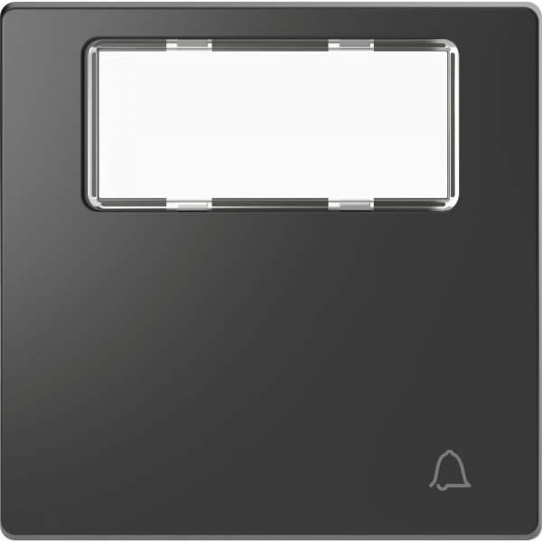 Schneider Electric Merten D-Life Антрацит Клавиша 1-ая, с полем для надписи, «звонок»