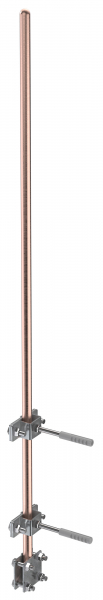 IEK Молниеприемник с держателями L=3м медь
