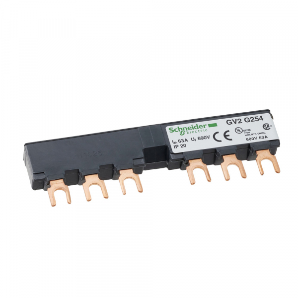 Schneider Electric GV2 Комплект трехполюсных шин 63А 2х54мм