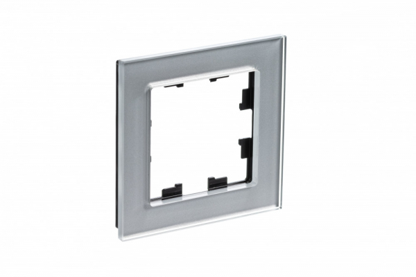 Systeme Electric AtlasDesign Nature Стекло алюминий Рамка 1-ая