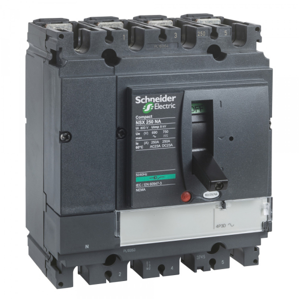 Schneider Electric Compact NSX 250NA Выключатель-разъединитель 4P