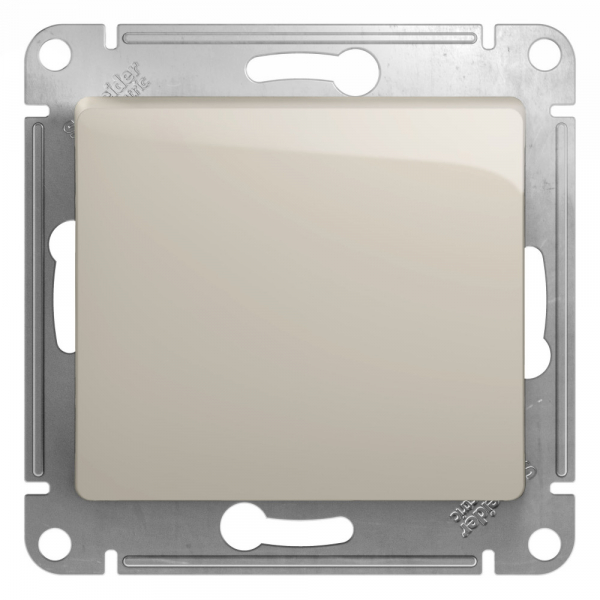Systeme Electric Glossa Молочный Выключатель 1-клавишный, сх.1, 10AX