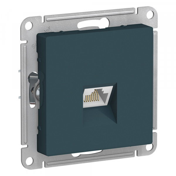 Systeme Electric AtlasDesign Изумруд Розетка компьютерная RJ45, кат. 6A, механизм
