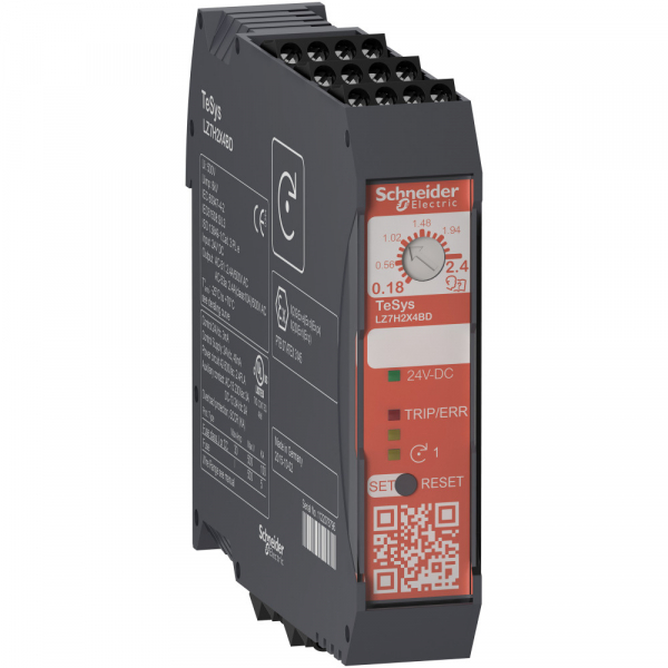 Schneider Electric TeSys T Пускатель безопасного отключения,18…2,4A 110-230В AC винтовой зажим