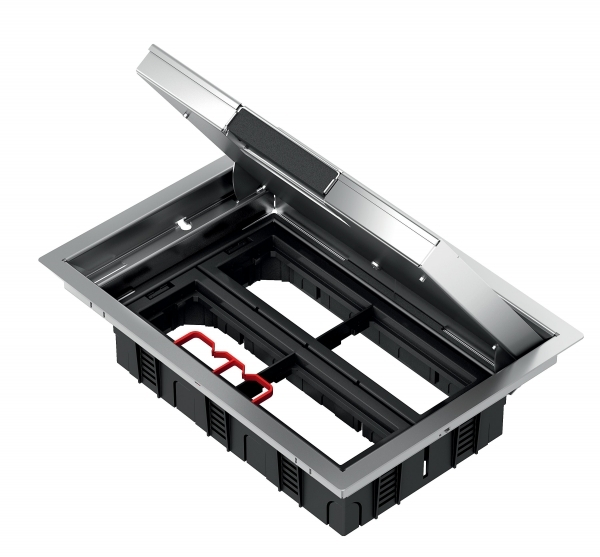 Schneider Electric OptiLine 45 Лючок нерж.сталь 276х199 на 8 х 45