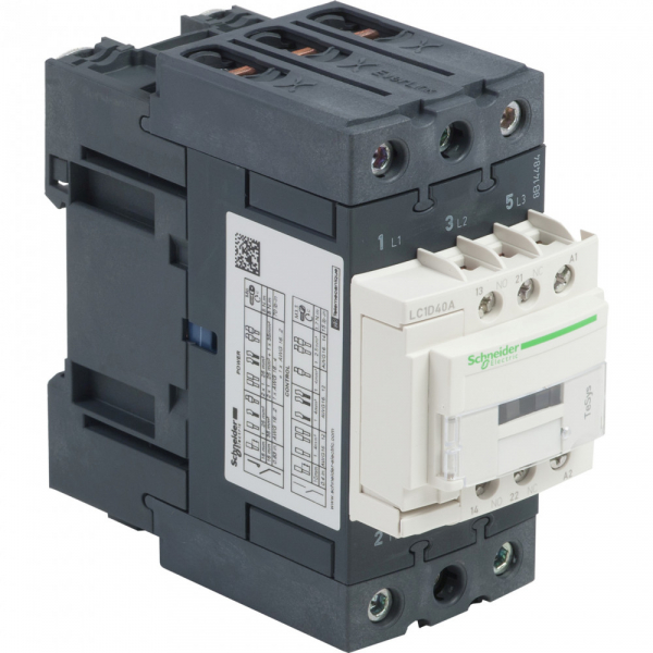 Schneider Electric Contactors D Контактор 3P Everlink AC3 440В 40A катушка управления 480В AC 50/60Гц