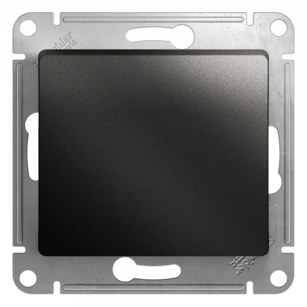 Systeme Electric Glossa Антрацит Выключатель 1-клавишный сх.1, 10AX