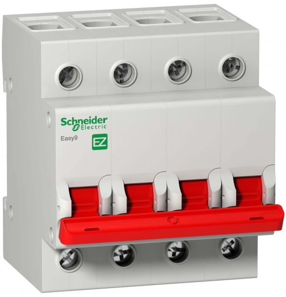 Schneider Electric EASY 9 Выключатель нагрузки 4P 100А