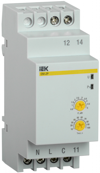 IEK KARAT Ограничитель мощности ОМ-2P 16А 230В