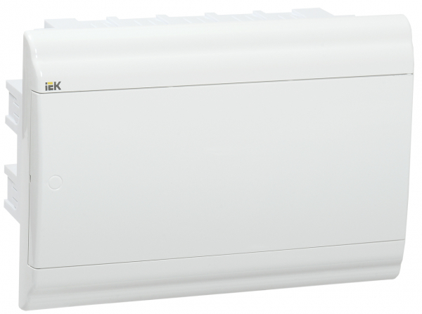 IEK PRIME Корпус пластиковый встраиваемый ЩРВ-П-12 белый/белая дверь IP41