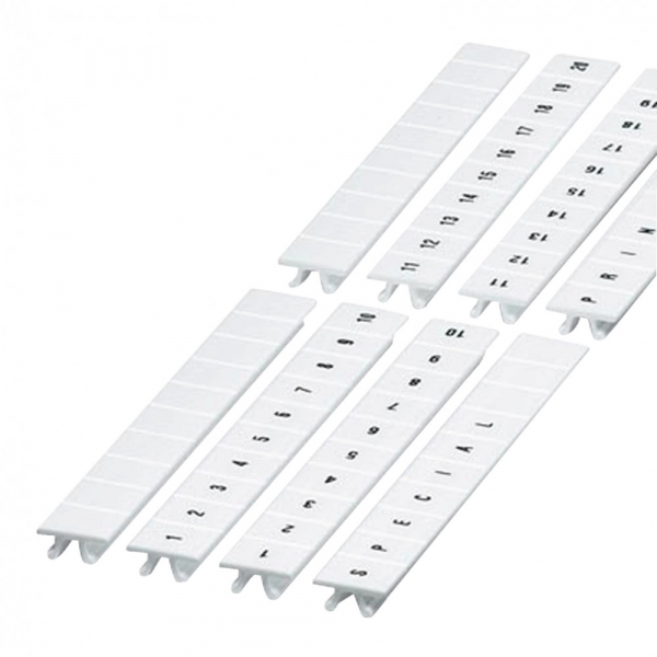 Schneider Electric Лента маркировки для клеммников, шир. 8мм, цифры 1...10