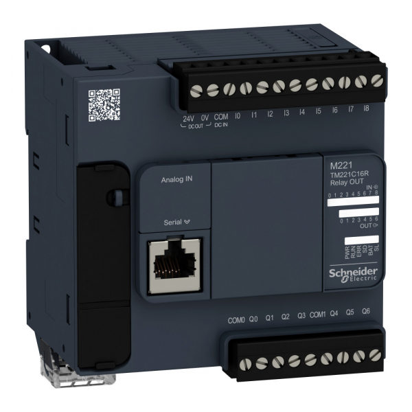 Schneider Electric M238 Блок базовый компактный M221-16IO реле