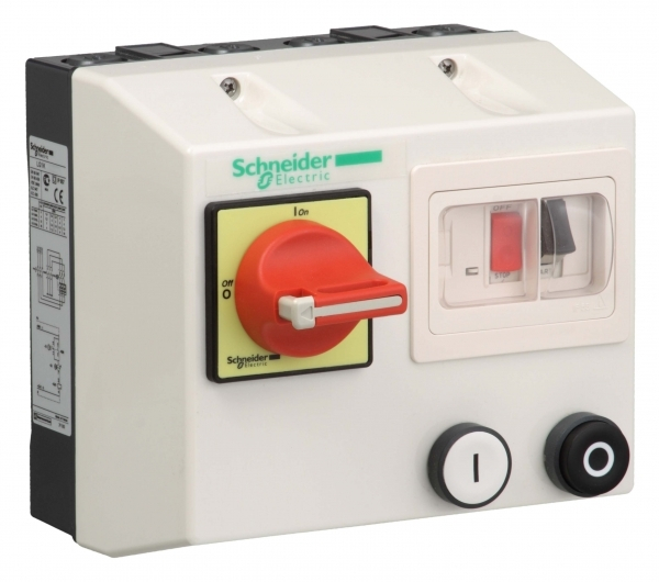 Schneider Electric GV2 Пускатель в корпусе 0,40…0,63A 380/400V 50/60Гц с поворотной ручкой управления