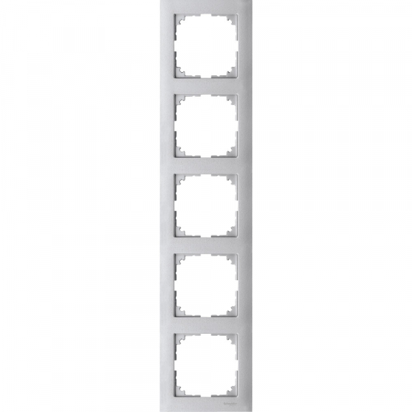Schneider Electric Merten SM M-Pure Алюминий Рамка 5-ая