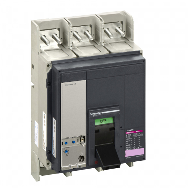 Schneider Electric Compact NS630 Выключатель NS630B H 3P+ Выключатель Micrologic 2.0 в сборе