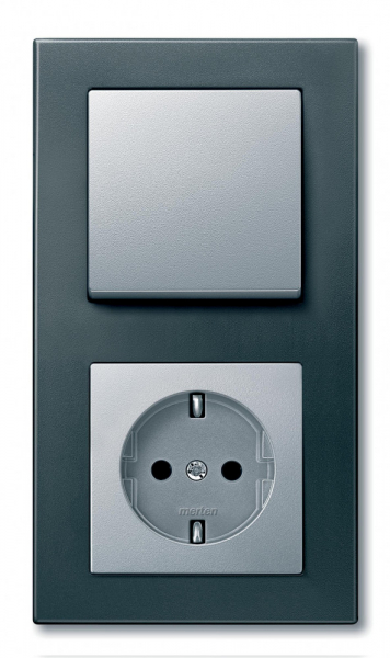 Schneider Electric Merten SM M-Plan Антрацит Рамка 2-ая