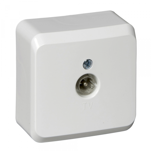 Systeme Electric Этюд наруж Бел Розетка TV единственная 0,7dB