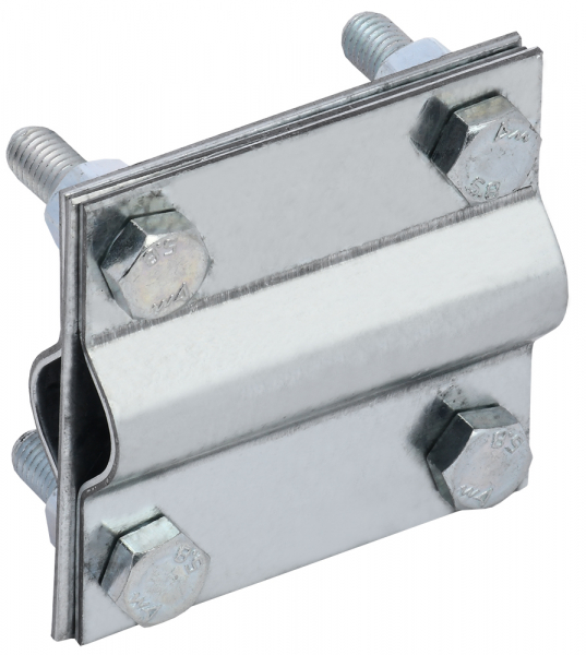 IEK Зажим заземления крестообразный стержень-стержень оцинкованная сталь