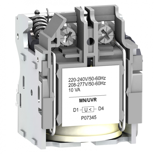Schneider Electric Compact NSX Расцепитель UВR/MN 200/240В 50/60Гц (NSX100/630)