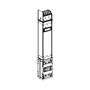 Schneider Electric Canalis Секция разъединительная вертикальная 1000А, 0,8м (KSA1000ED4081)