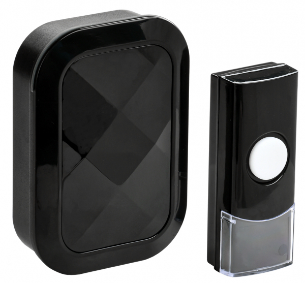 IEK Звонок беспроводной ДЗБ3-36М черный