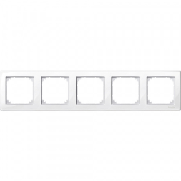 Schneider Electric Merten SM M-Smart Бел глянец Рамка 5-ая