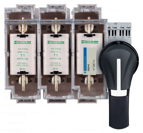 Schneider Electric Ручки для фронтальных выносных рукояток черный/серый