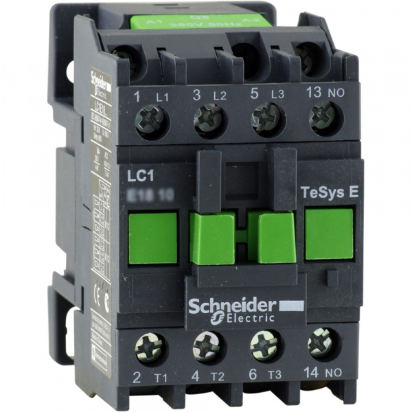Schneider Electric EasyPact TVS TeSys E Контактор 3P 1НО 6А 400В AC3 220В 50Гц