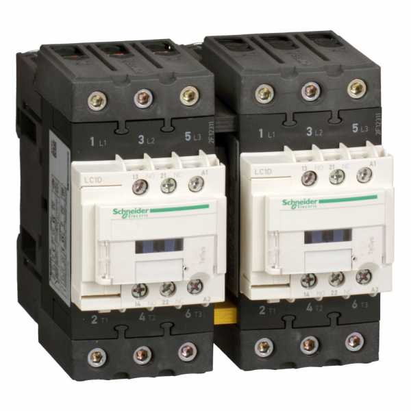 Schneider Electric Contactors D Контактор реверсивный 3Р Everlink AC3 440В 40A катушка управления 24В AC 50/60Гц