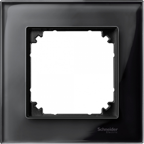 Schneider Electric Merten SM M-Elegance Стекло Черное кальцит Рамка 1-ая