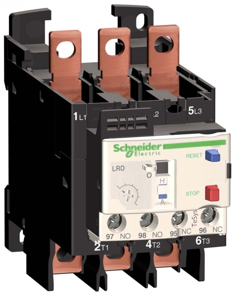 Schneider Electric Contactors D Thermal relay D Тепловое реле с зажимами под кольцевой наконечник 48-65A Class 10A